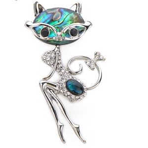 Cat Brooch pin jewelry